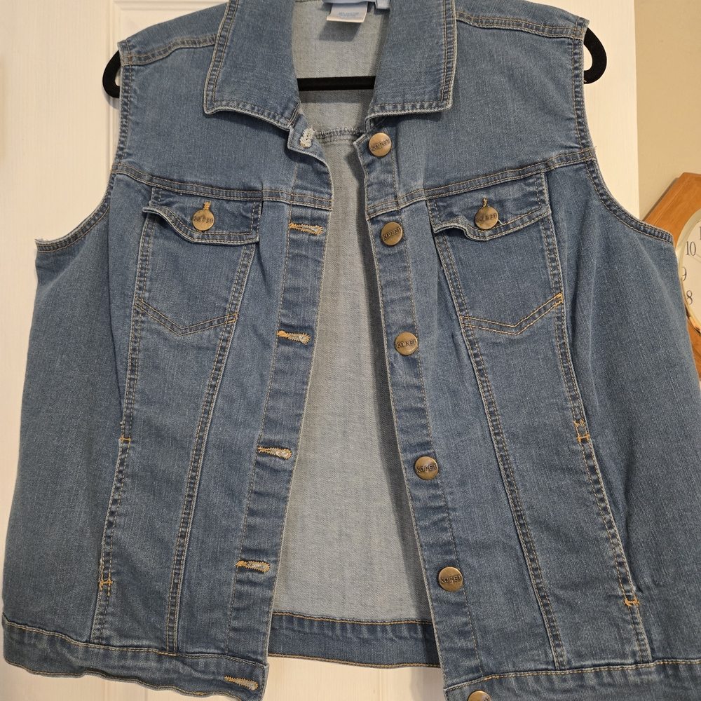 Koret Blue Denim Vest